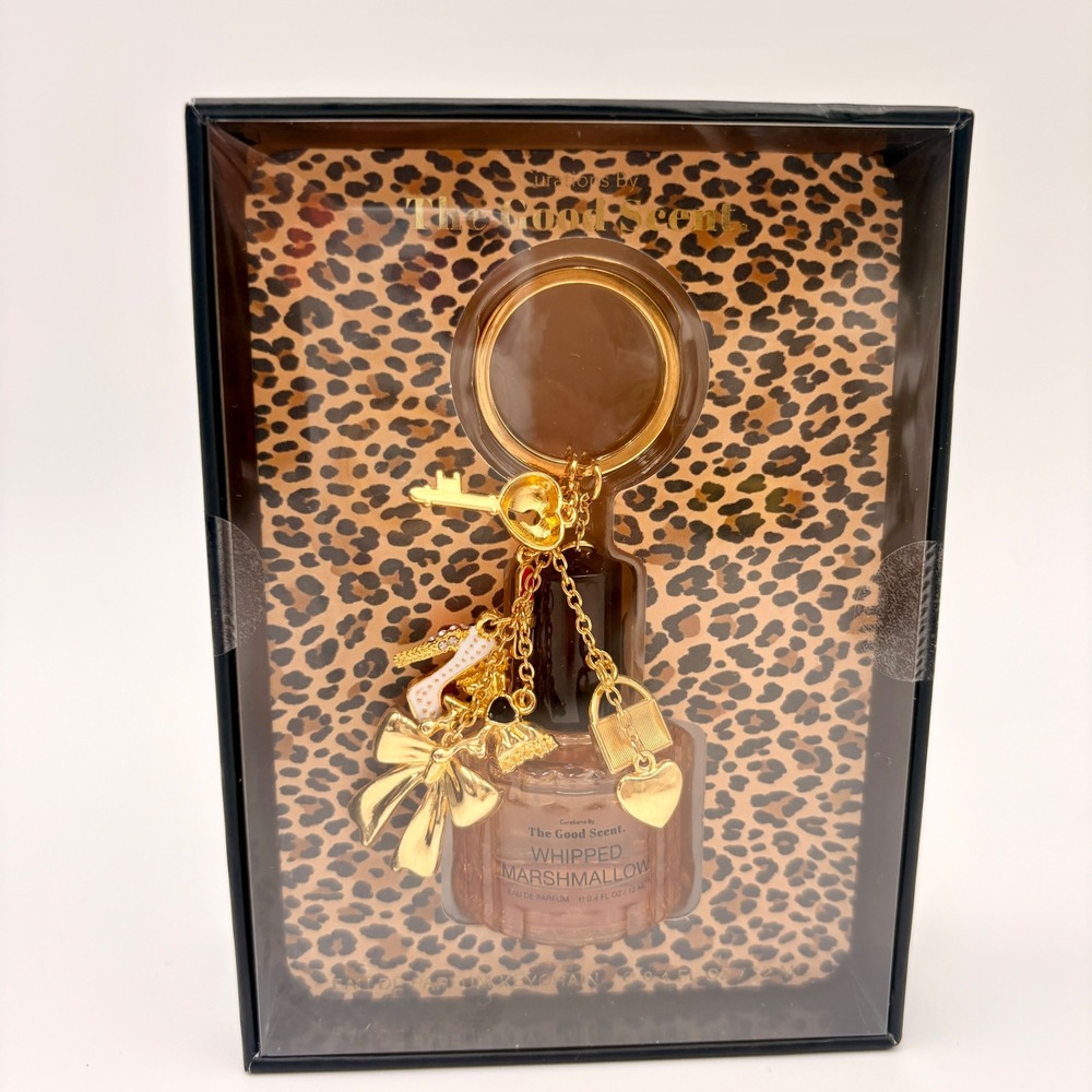 The Good Scent Whipped Marshmallow Eau de‎ Parfum 0.4oz Keychain Gift Set NEW